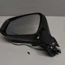 Left Driver Side Mirror Compatible with Toyota RAV4 2019 2020 2021 2022 2023 2024 Power Heated Turn Signal Blind Spot Door Rear View Mirrors 8 Pins White