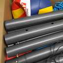 Heavy Duty Professional Volleyball Net Set Aluminum Poles, 32 ft Regulation Portable for Outdoor Backyard Beach, Anti-Sag, Adjustable Height & Length with Carry Bag, Regulation Size 32 x 3