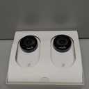 YI Pro 2K Home Security Camera, 2.4Ghz Wired Indoor Camera with Person, Vehicle, Animal Smart Detection, Phone App, Compatible with Alexa and Google Assistant 2Packs