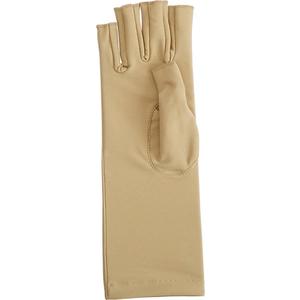 Rolyan Compression Glove, Fingerless Compression Glove for Arthritis for Men & Women, Arthritis Compression Gloves for Carpal Tunnel, Compression Glove for Swelling, Right Hand, Medium, Open Finger