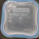 Snapware® Total Solution® Pyrex® Glass 1-cup Square Food Storage with Plastic Lid 3 Pack