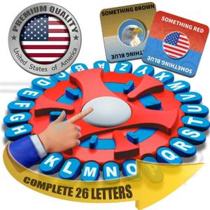 WORDSTORM Quick Family Word Game | 144 Challenge Categories | Party Game for Adults, Teens & Kids