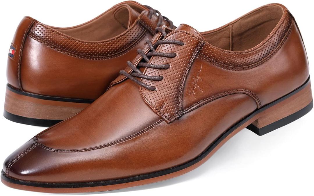 Tommy Hilfiger Men's Sanoro Oxford (10.5, Medium Brown)