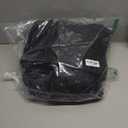 Cicy Bell Womens Long Double-Breasted Hooded Coat Winter Warm Wool Trench Coat with Belts (X-Large, Black)