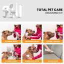 FurCare Pro 3-in-1 Grooming Kit with Vacuum Suction (99%), Dryer, and Professional Clippers. Includes Tools for Efficient Pet Grooming, 4L Dust Cup, Low Noise. Ideal for Dogs, Cats & More!
