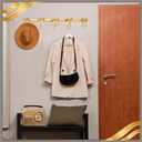 Tioncy Gold Bow Hooks Coat Rack Wall Mounted Gold Metal 5 Hook Bow Wall Decorations Nursery Bedroom Bathroom Coquette Living Room Decor for Hanging Coats Hats Towels Robes Purses Bags Keys