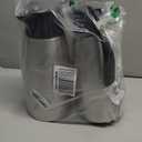 2 PCS 68 OZ Thermal Coffee Carafe, Insulated Stainless Steel Coffee Carafe Double Walled Vacuum Thermal Pot Flask with Brushes Thermos for Keeping Hot Coffee Tea Home and Office (Silver)