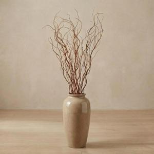 Thiccywoov 12 Pcs Real Dried Willow Branches 38 Inches Natural Curly Willow Twigs for Decorative Large Floor Vases Crafts DIY Floral Arrangements Centerpiece Rustic Wedding Garden Home Decor