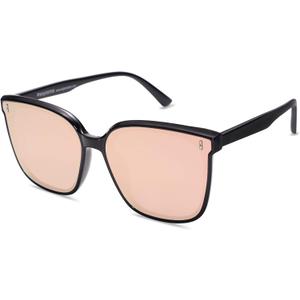 SOJOS Sunglasses for Women Men Vintage Style Shades SJ2157 (Black/Pink)