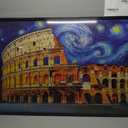 Large Italy Wall Art, Oversized Starry Night Colosseum Pictures Wall Decor, Extra Ancient Rome City Canvas Prints Painting, Framed Artwork for Living Room Bedroom Office Bathroom Corridor 60"x 30"