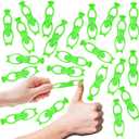 ArtCreativity Stretchy Frog Slingshot Set of 24, Sling Shot Animal Toys for Kids, Outdoor Shooting Toys for Boys and Girls, Fun Zoo Birthday Party Favors, Animal Goodie Bag Fillers