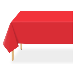 Table Cover 120 x 20 inch Decorations 1 Pack Red