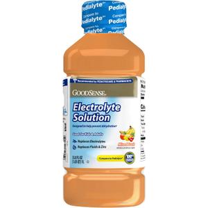 Good Sense Pedia Electrolyte Liquid, Fruit, 34 Fluid Ounce, BBD: JAN 06/2028