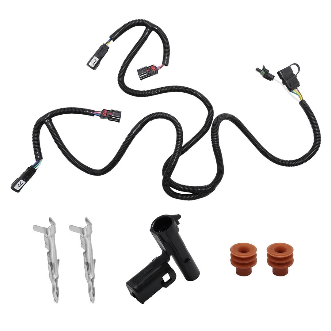 529005 Tailgate Light Bar Harness with Reverse Wire, Replacement for Chevrolet Silverado 1500 2019-2022, Replacement for GMC Sierra 1500 2019-2022