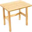 yarlung Bamboo Stool 14 Inch Tall One Step Stool for Bedroom, Non-Slip Small Bathroom Shower Bench Seat for Saunas SPA, Easy Assembly
