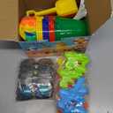 Pool Party Favors Beach Party Favors - 60 PCS Pool Toys For Kids Ages 3-8 Beach Balls Bulk, Sand Bucket and Shovels Set, Kids Sunglasses Bulk, Beach Summer Toys, Pool Party Supplies,Sand Toys