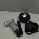 Dual Voltage Travel Hair Dryer, Mini Ionic Hair Dryers with Magnetic Curly Diffuser, 1500W High-Speed Fast Drying, Lightweight Compact Portable Blow Dryer, Gift Women, Quiet, European 100-240V (Black)