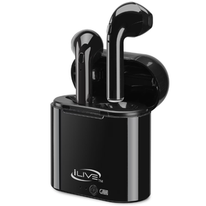 iLive True Wireless Bluetooth Earbuds in Black