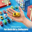 JOYIN 18 Pcs Pull Back City Cars and Trucks Toy Vehicles Set, Friction Powered Mini Cars Toys for Toddlers, Party Favors for Kids 3-5, Birthday Gifts for Boys and Girls, Goodie Bag Stuffers