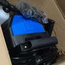 Huanherad 4500PSI Electric Pressure Washer 4.0GPM High Power Washers 2024 Newest with Hose Reel for Cars Driveways Fences Patios (Blue)