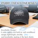 50th 60th 70th 80th Birthday Vintage Cotton Baseball Cap for Men Birthday Retired Gift Caps for Dad Grandpa Uncle Husband