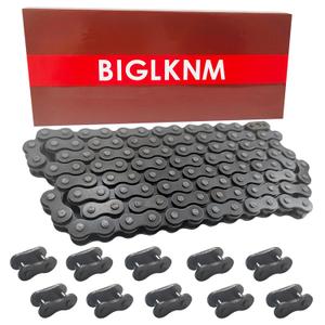 415H-110L Bicycle Chain with 10pcs Master Links Fit for 80cc 49cc 60cc 66cc 2-Stroke Engine Motor Motorized Bike Bicycle