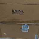 KMINA Toilet Safety Rails for Seniors, Heavy Duty Frame with Handles, Adjustable Height and Width, Handicap Grab Bars