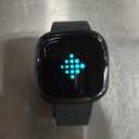 Fitbit Sense 2 Advanced Health and Fitness Smartwatch with Tools to Manage Stress and Sleep, ECG App, SpO2, 24/7 Heart Rate and GPS, Shadow Grey/Graphite, One Size (S & L Bands Included)