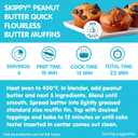 SKIPPY Creamy Peanut Butter Spread, Shelf-Stable, 40 oz Jar of SKIPPY Peanut Butter (2 Pack)