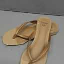 Beige Women's Sandals, 8.5 Size