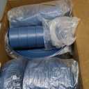 Dinnerware Sets for 8, Wheat Straw Bowls and Plates Set, Microwave and Dishwasher Safe Dish Sets 32 PCS, Unbreakable & Lightweight Camping Plates Cups and Bowls Set for Kitchen - Blue