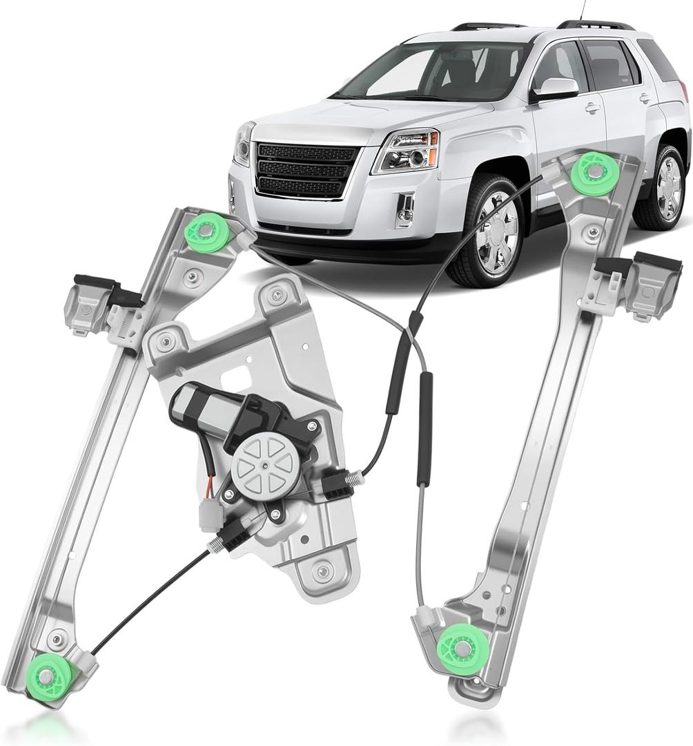 751-636 Front Driver Side Left LH Power Window Regulator and Motor Assembly Compatible with Chevrolet Chevy Equinox & GMC Terrain 2012 2013 2014 2015 2016 2017 Replace 22803201
