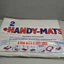 White Handy-Mats, Set Of 2