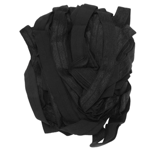 1pc DIY Dress Band Knitted Rubber Bands Stretch Elastic Cord Stretch Bands Sewing Band Bedspread Thread Elastic Rope Supplies Clothes Black Knitted Elastic Band Rubber Bands
