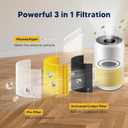 Core 300 Pet Care Replacement Filter for LEVOIT Core 300 Core 300-P Core 300S Core 300S-P Vortex Air Air Purifier, 3-in-1 High-Efficiency Activated Carbon, Core 300-RF-PA, 2 Pack, Yellow