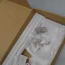 Brushed Nickel Bathroom Accessories Set, KLJKPA 4 Pieces Bathroom Hardware Set, 24 inch Towel Bar, Towel Racks for Bathroom, Robe Towel Hooks, Toilet Paper Holder Wall Mounted