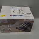 Mattress Vacuum Cleaner, Ultrasonic Bed Vacuum Cleaner with 18Kpa Strong Suction, 150F Heat & 253.7nm UV-C Light, Intelligent Dual Cup, One-Click Dust Removal for Bed, Sofa, Pet Hair, Grey (Gray)