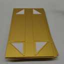 Stockroom Plus Magnetic Gift Boxes with Lids for Birthday, Wedding, Groomsman and Bridesmaid Proposal Box (9.5 x 7 x 4 Inches) (Gold) - 6 Pack