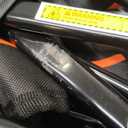 Navatiee Big Wheels Collapsible Wagon Cart Foldable, Heavy Duty Beach Wagon with Silent All-Terrain Wheels, Folding Utility Grocery Cart with Side Pocket and Brakes for Camping Garden Sports, Black (140L)