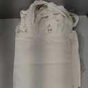 Pinkunn 100 Pcs Canvas Bags Bulk - Natural Cotton Bags with Handles Plain Polyester for Crafting DIY