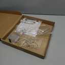 YestBuy 4 Tier Cupcake Stand Acrylic Tower Display with LED Light Premium Holder Dessert Tree Tower for Birthday Cady Bar Décor Weddings, Parties Events (Yellow Light)