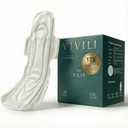 Postpartum Pads XXL Overnight 16.5" (28ct) | 17x Drier, Zero Re-Wet | pH 4.5 Balanced for Sensitive Skin | Plant-Based PLA | Unscented Heavy Flow