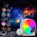 13 in 1 Star Projector Galaxy Light for Kids, Planetarium Projector with Bluetooth Speaker & White Noise, Timer & Remote, Bedroom Multicolor Night Light for Teen Girls Boys Room Dcor, Adults