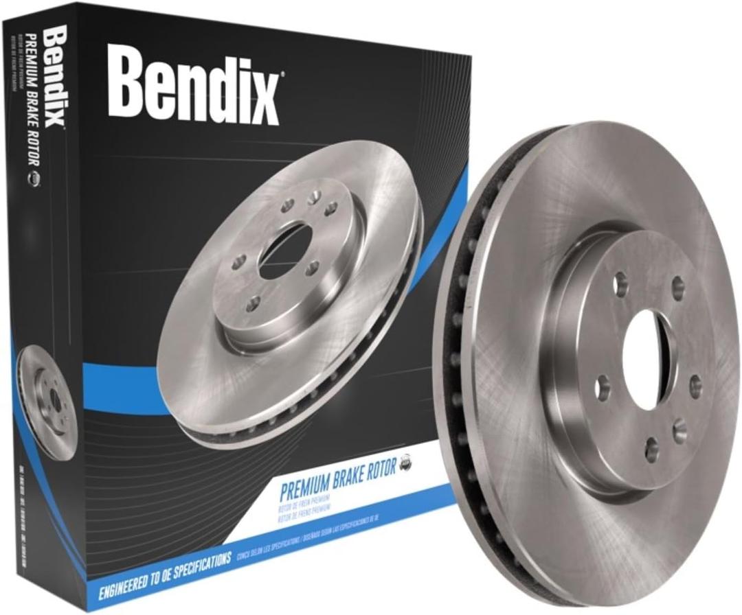 Bendix Premium PRT6101 Rear Brake Rotor for Dodge Durango 2023-2011, Jeep Grand Cherokee 2021-2011, Grand Cherokee WK 2022