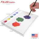 Masterson Sta-Wet Painter's Pal with Airtight Lid, 13 X 12 X 1.5 inches, Includes Solvent Cup, 5 Paint Cups & Brush Storage (912)