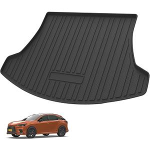 Custom Fit for Cargo Liner Lexus RZ 2023-2025 - Black TPE All Weather Heavy Duty Waterproof Rear Cargo Tray Trunk Floor Mat Protector