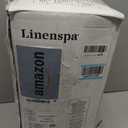 Linenspa Memory Foam Mattress Topper, Queen Size - 2 Inch Gel Infused Memory Foam - Plush Feel - Cooling and Pressure Relieving - CertiPUR Certified