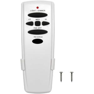 CENMING Replacement Remote for Hampton Bay Hunter Ceiling Fan Remote Control,303.9MHz w/Reverse Light Dimmer 3-Speed Wall Mount,for UC7078T CHQ7078T CHQ8BT7078T L3H2010FANHD Fan-HD HD6(Remote Only)