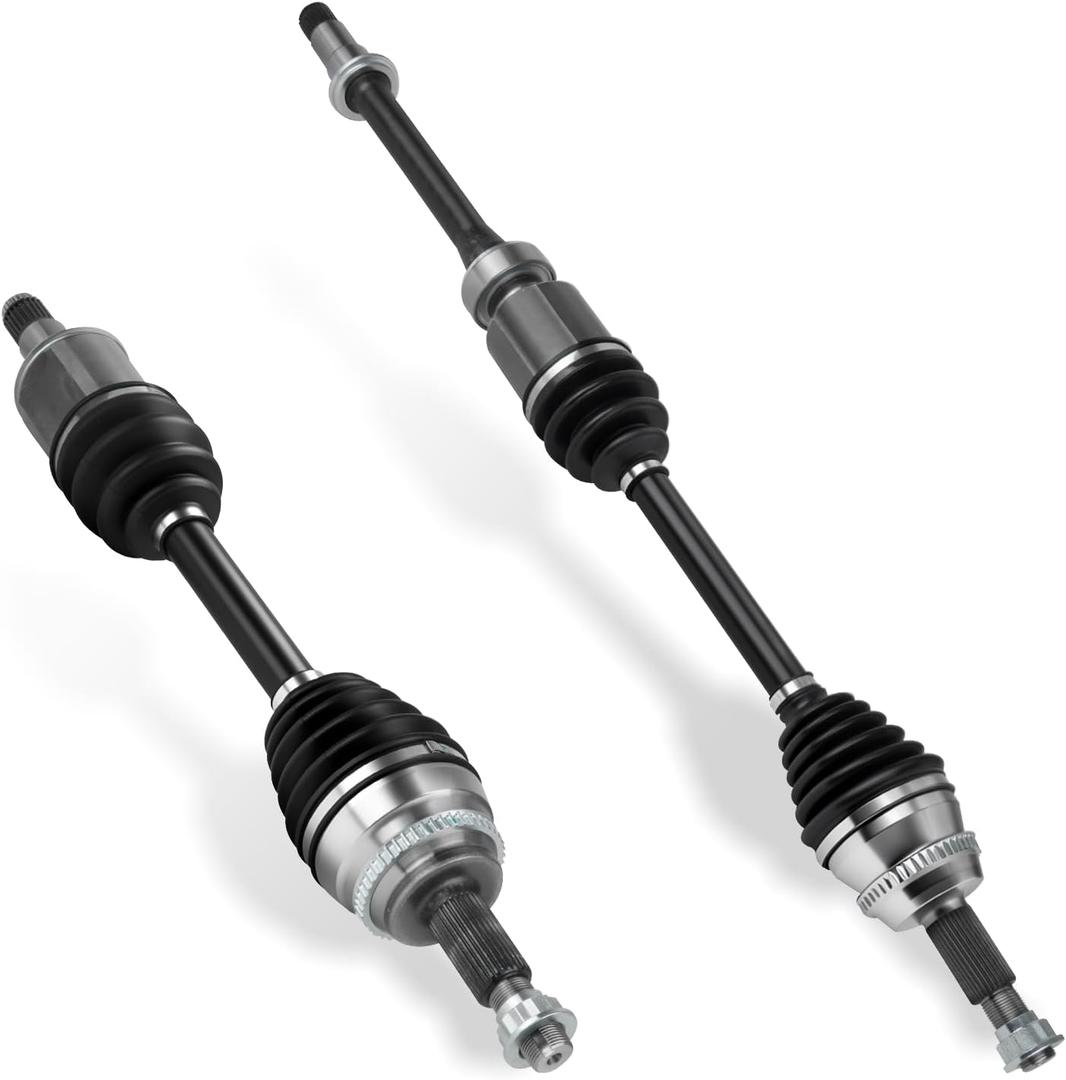 Front Left & Right CV Axle Shaft Assembly Fits for Toyota Camry 3.0L 3.3L 2002-2006 (3.0L 02-03 Camry Auto Trans Only), for Solara 04-08 & Highlander FWD 04-07, ES300 RX350, 1 Pair CV Axle Shaft Assem