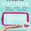 Makeup Bag for Women, Travel Cosmetic Organizer, Waterproof Toiletry Pouch